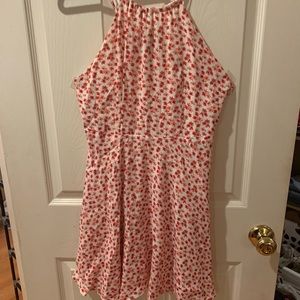 Red Flower Dress